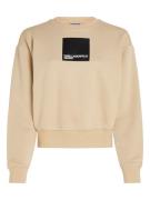 KARL LAGERFELD JEANS Sweatshirt  beige / sort