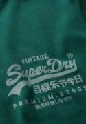 Superdry Bluser & t-shirts 'Heritage'  grøn / hvid