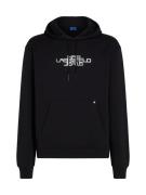 KARL LAGERFELD JEANS Sweatshirt ' Foil'  sort / hvid