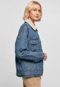 Urban Classics Overgangsjakke  creme / blue denim