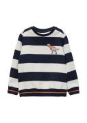 s.Oliver Sweatshirt  lysebeige / marin / opal / orange