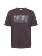 DIESEL Bluser & t-shirts 'T-ADJUST-Q1'  grafit / mudderfarvet / greige