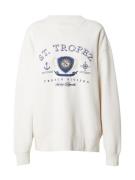 Abercrombie & Fitch Sweatshirt 'LUXURY DESTINATION'  beige / creme / b...