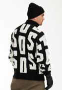 SOS Pullover 'Verbier'  sort / hvid