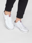 TOMMY HILFIGER Sneaker low 'Harlow'  rød / sort / hvid