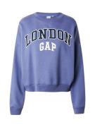 GAP Sweatshirt  royalblå / sort / hvid