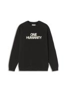 Thinking MU Sweatshirt 'One Humanity'  sort / hvid