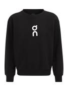 On Sweatshirt 'Club'  sort / hvid