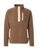 QUIKSILVER Sportspullover 'NO DESTINATION 2'  creme / brun