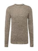 JACK & JONES Pullover 'JJELEWIS'  mørkebeige