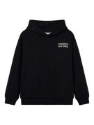 NAME IT Sweatshirt 'NKMOSVILD'  sort / hvid