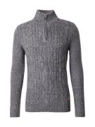 Key Largo Pullover 'DIGNITY'  grå-meleret