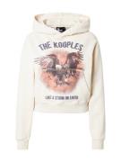 The Kooples Sweatshirt  ecru / mørkebrun / basalgrå / fersken