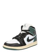 Jordan Sneaker high 'AIR JORDAN 1'  mørkegrøn / sort / hvid