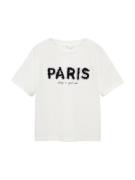 MANGO KIDS Bluser & t-shirts 'PARIS'  lysebeige / sort