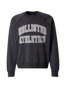 HOLLISTER Sweatshirt  mørkebeige / sort / hvid