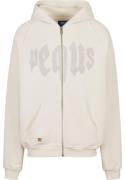 Pequs Sweatjakke  beige / hvid