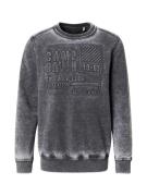 CAMP DAVID Sweatshirt  sort-meleret