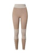 Hummel Sportsbukser  beige / beige-meleret / sort