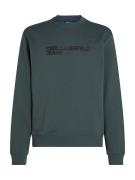 KARL LAGERFELD JEANS Sweatshirt  petroleum / sort