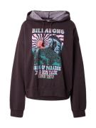 BILLABONG Sweatshirt 'KEEP IT UP'  grøn / mørkeorange / lyserød / sort