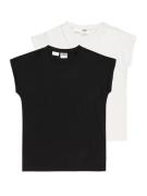 Urban Classics Bluser & t-shirts  sort / hvid