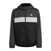 ADIDAS SPORTSWEAR Sportsjakke 'Tiberio'  antracit / lysegrå / sort