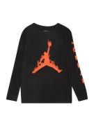 Jordan Shirts 'UP IN FLAMES'  koral / sort