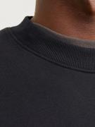 JACK & JONES Sweatshirt 'JCOTERRAIN'  lysegrå / sort