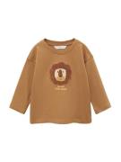 MANGO KIDS Shirts 'LEONCITO'  beige / brun / lysebrun