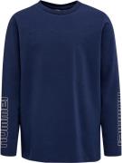 Hummel Shirts  navy / hvid