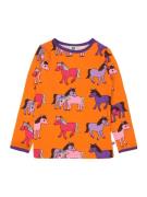 Småfolk Bluser & t-shirts 'With Horse'  orange