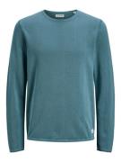 JACK & JONES Pullover 'JJELEO'  cyanblå