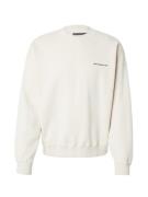 Abercrombie & Fitch Sweatshirt  lysebeige / sort