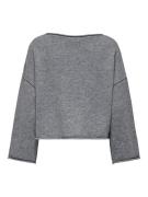 JDY Pullover 'JDYRUE'  grå-meleret