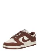 Nike Sportswear Sneaker low 'DUNK'  rustrød / hvid