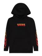 VANS Sweatshirt 'FLAME'  curry / rød / sort