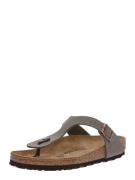 BIRKENSTOCK Klipklappere 'Gizeh'  taupe