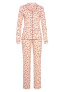 LASCANA Pyjamas 'Xmas'  pastelpink