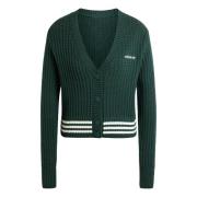 ADIDAS ORIGINALS Cardigan  grøn / hvid