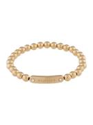 TOMMY HILFIGER Armbånd  guld / transparent