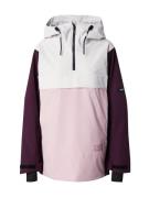 ICEPEAK Sportsjakke 'CALIO'  brombær / lys pink / hvid