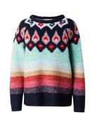 WHITE STUFF Pullover 'NEW YORK FAIRISLE'  marin / lyseblå / eosin / rø...