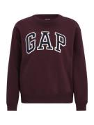 Gap Petite Sweatshirt 'HERITAGE'  navy / vinrød / hvid