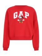 Gap Petite Sweatshirt 'MINNIE'  gul / rød / sort / hvid