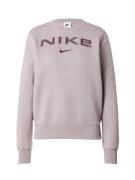 Nike Sportswear Sweatshirt 'Phoenix Fleece'  lavendel / vinrød / hvid