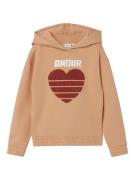 NAME IT Sweatshirt  brun / pink / hvid