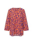 Jascha Stockholm Bluse ' Florence '  lilla / orange / pink