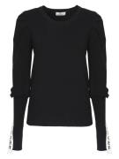 Influencer Pullover  sort / hvid