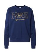 Nike Sportswear Sweatshirt 'Club Fleece'  navy / guld